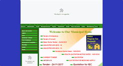 Desktop Screenshot of englishbazarmunicipality.com
